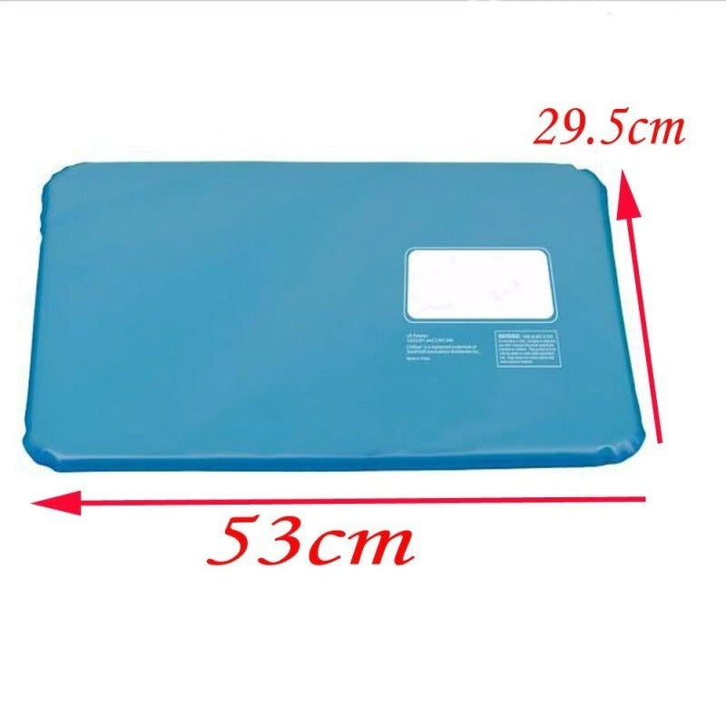 Summer Cool Travel Neck Rest Chillow Sleeping Water Cooling Pad Cushion